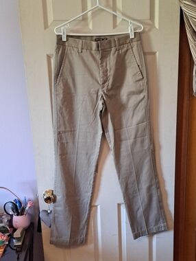 Dockers Khaki Straight-Leg Chinos